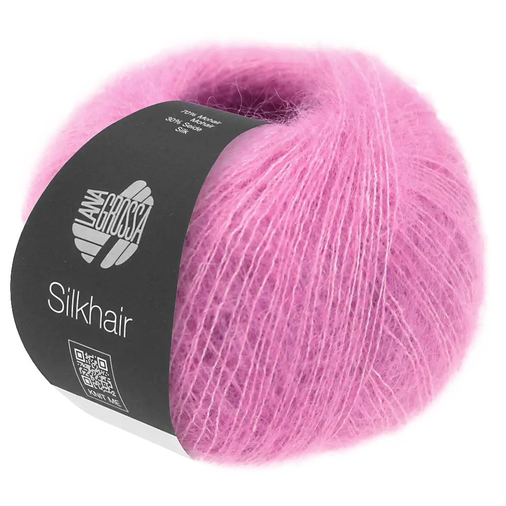 #Farbe_Lana Grossa Silkhair | 162 Pink