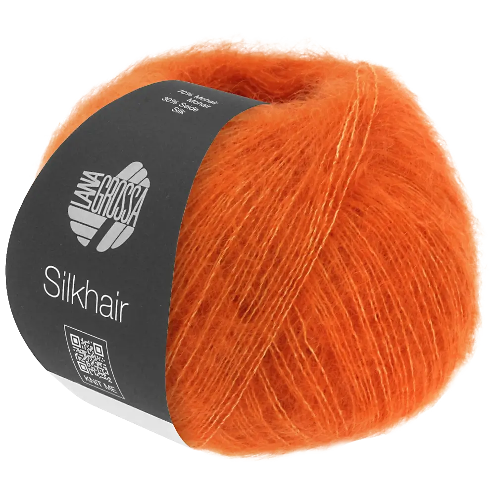 #Farbe_Lana Grossa Silkhair | 171 Orange