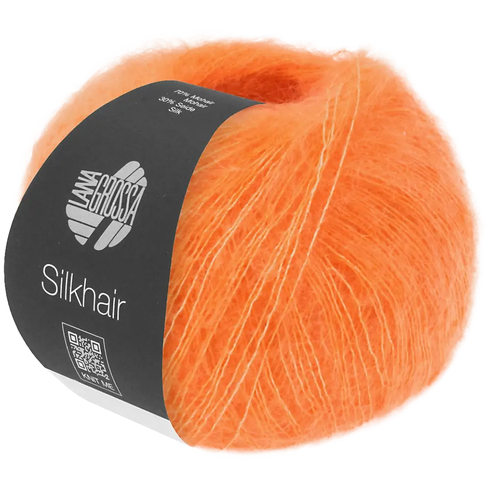#Farbe_Lana Grossa Silkhair | 190 Kürbis