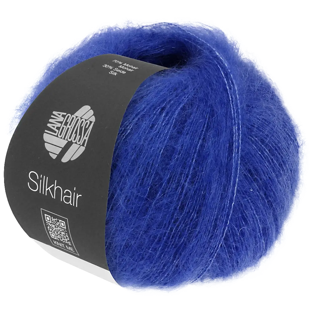#Farbe_Lana Grossa Silkhair | 205 Tintenblau