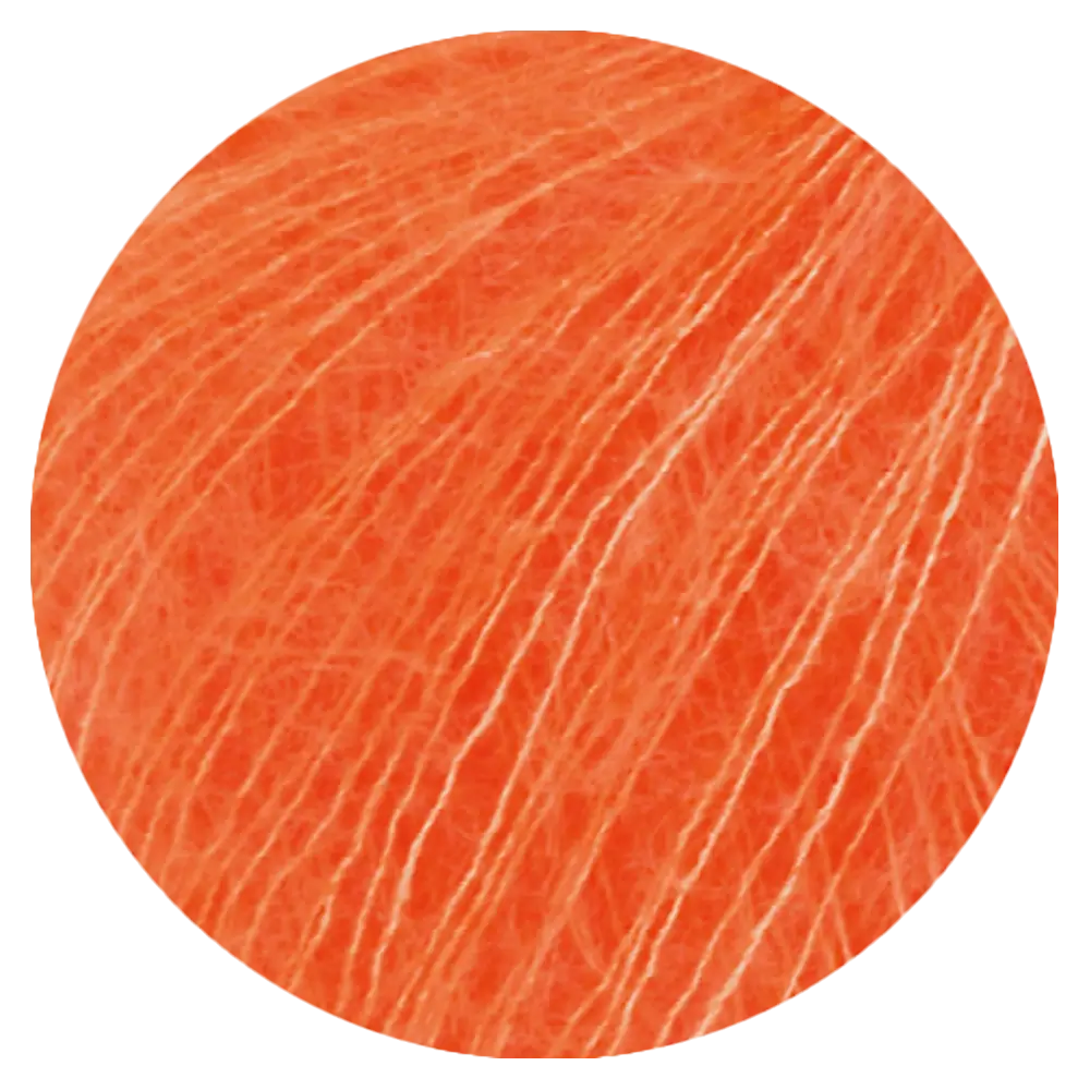 #Farbe_Lana Grossa Silkhair | 207 Lachsorange
