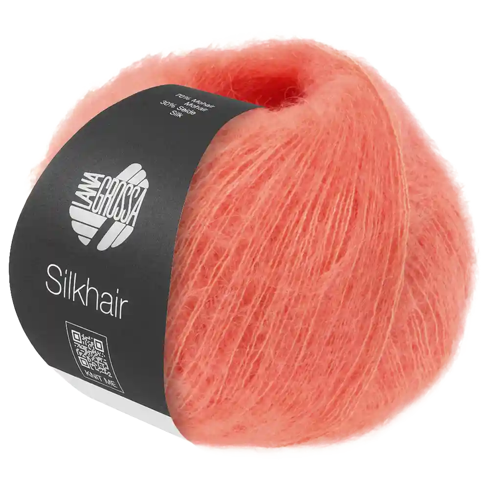 #Farbe_Lana Grossa Silkhair | 212 Lachsrosa