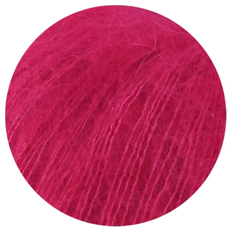 #Farbe_Lana Grossa Silkhair | 224 Dunkelpink