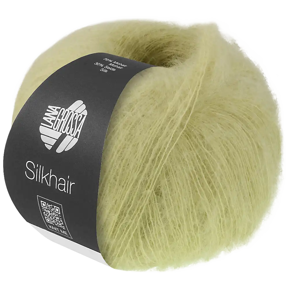 #Farbe_Lana Grossa Silkhair | 227 Heugrün