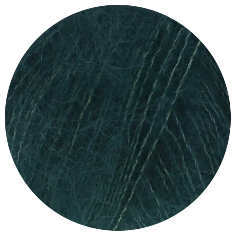 #Farbe_Lana Grossa Silkhair | 231 Schwarzgrün