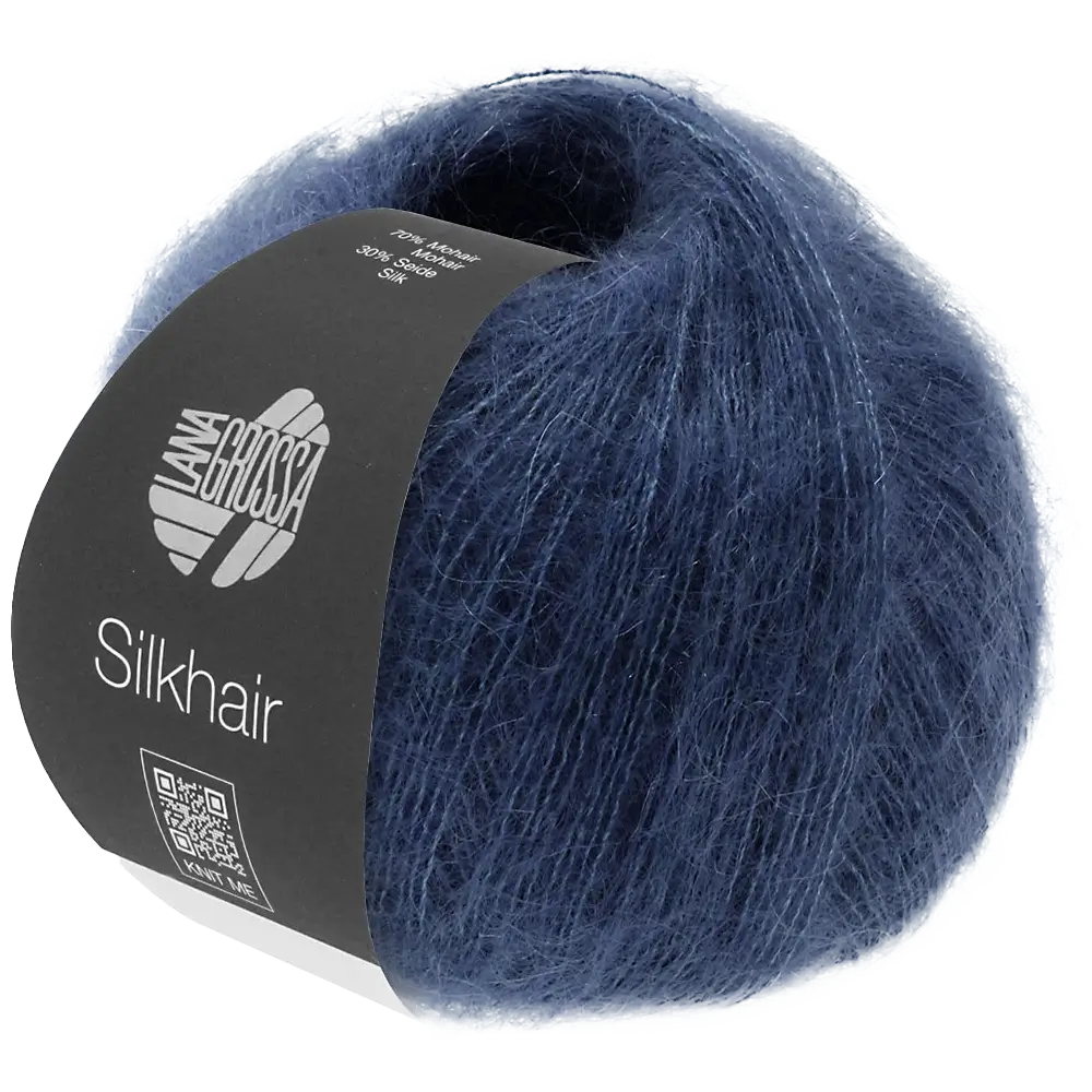 #Farbe_Lana Grossa Silkhair | 43 Marine