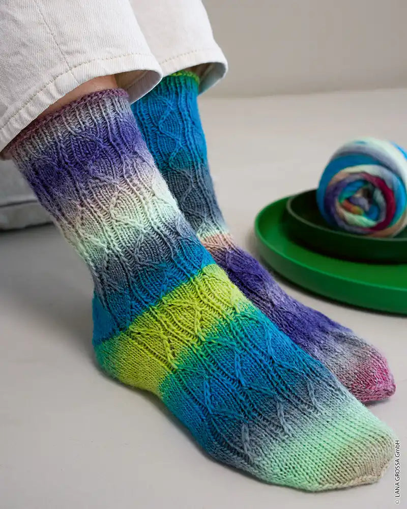 Lana Grossa | Meilenweit Socktober 09