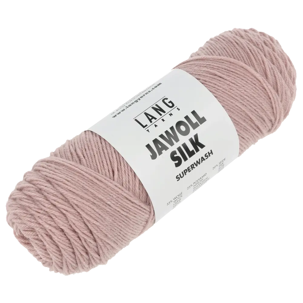 #Farbe_Lang Yarns Jawoll Silk | 119 Rosa