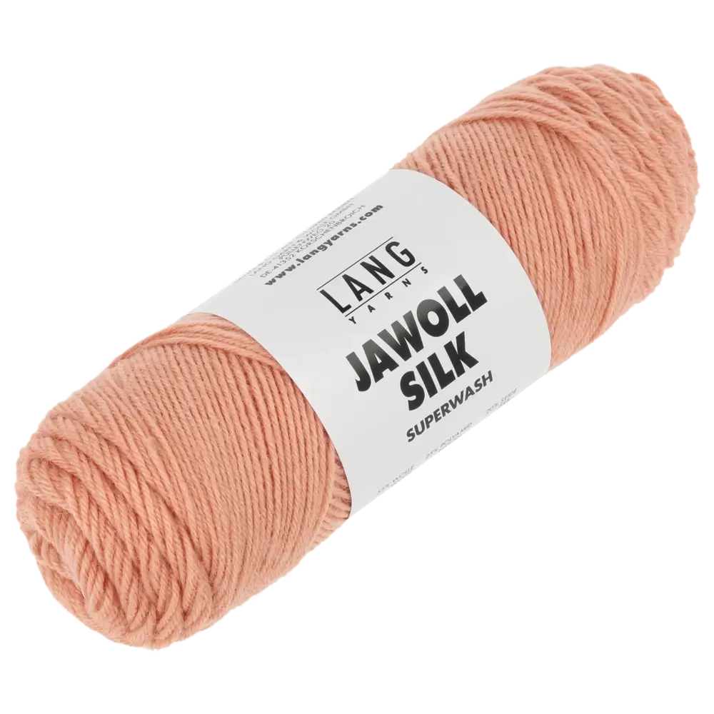 #Farbe_Lang Yarns Jawoll Silk | 129 Melone