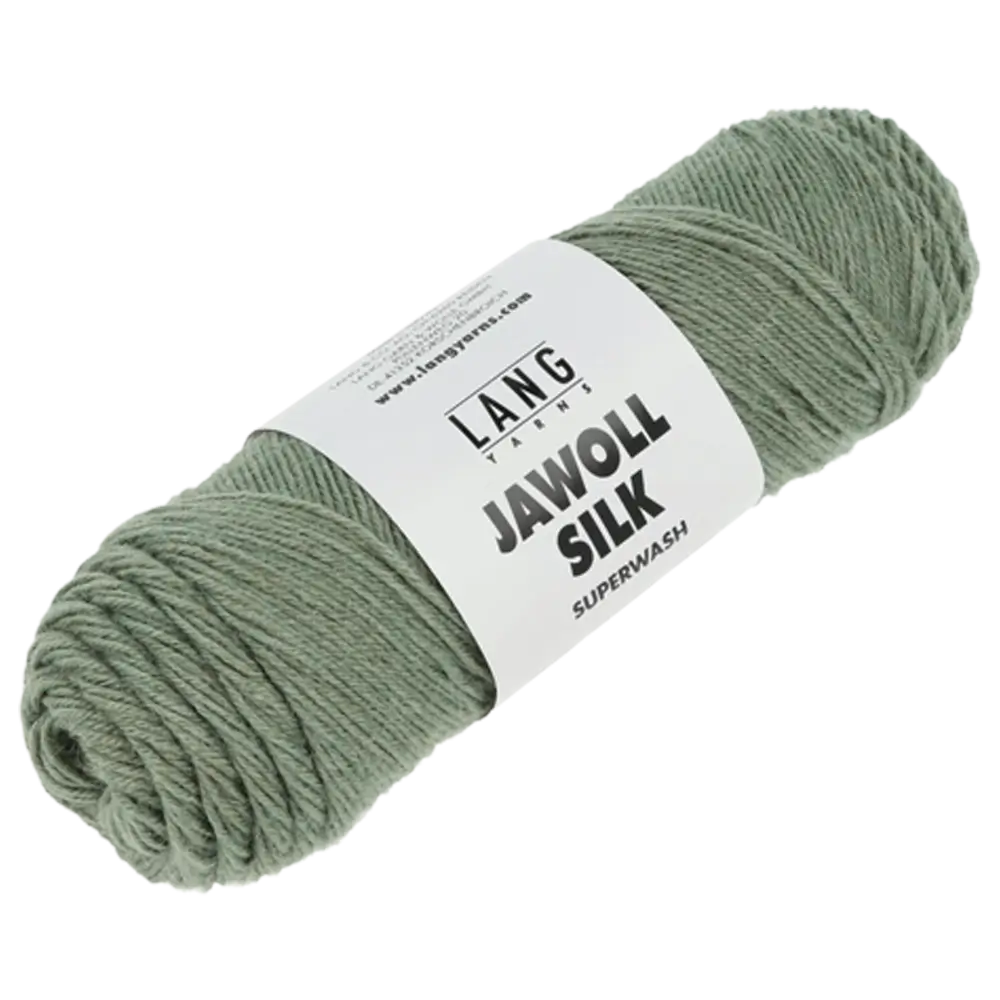 #Farbe_Lang Yarns Jawoll Silk | 193 Efeu