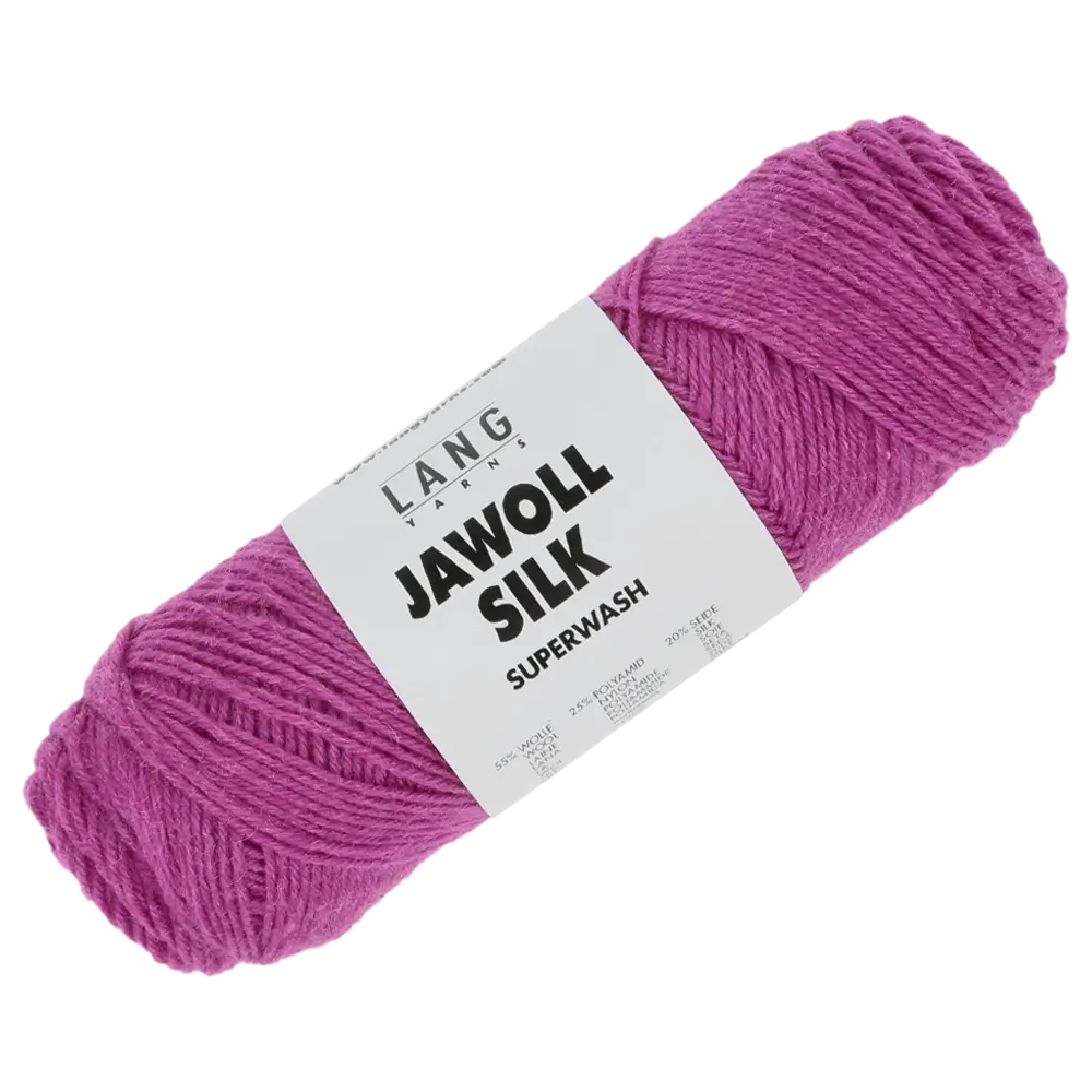 #Farbe_Lang Yarns Jawoll Silk | 265 Fuchsia