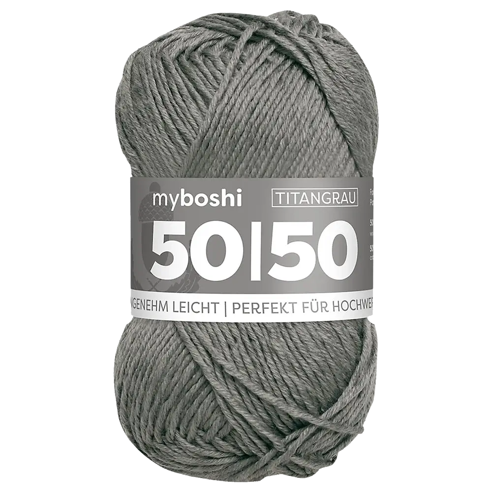 #Farbe_MyBoshi 50|50 | 994 Titangrau