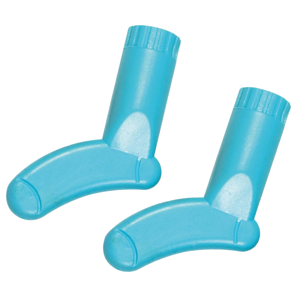 #Größe & Farbe_Pony Maschenstopper Socke | Large Blau
