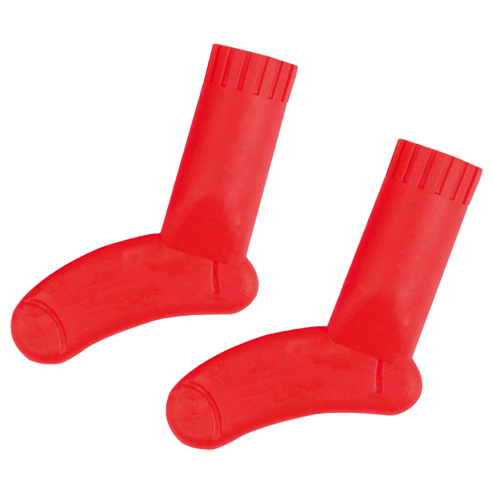 #Größe & Farbe_Pony Maschenstopper Socke | Large Rot