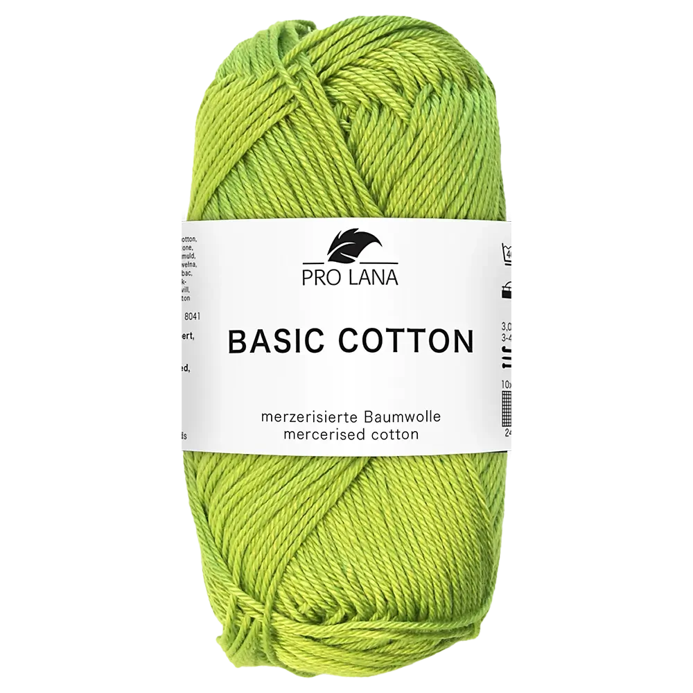 #Farbe_Pro Lana Basic Cotton | 176 Hellgrün