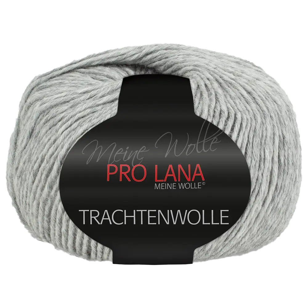 #Farbe_Pro Lana Trachtenwolle | Hellgrau meliert
