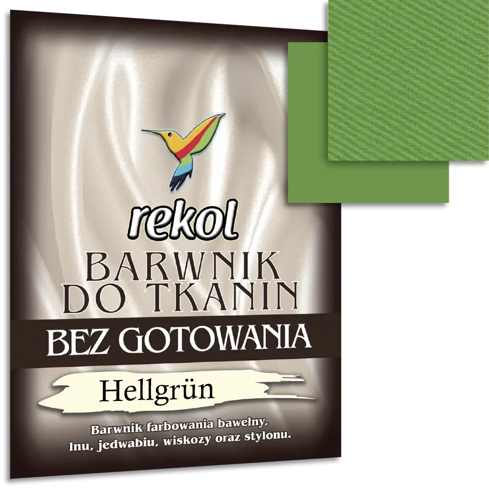 #Farbe_Rekol Textilfarbe ohne Kochen | Hellgrün
