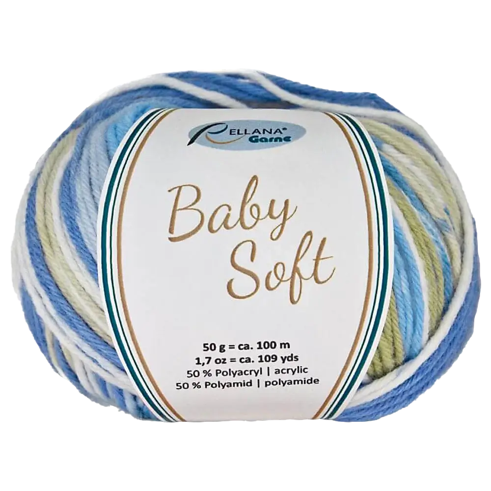 #Farbe_Rellana Baby Soft | 104 grün-blau-hellgrün