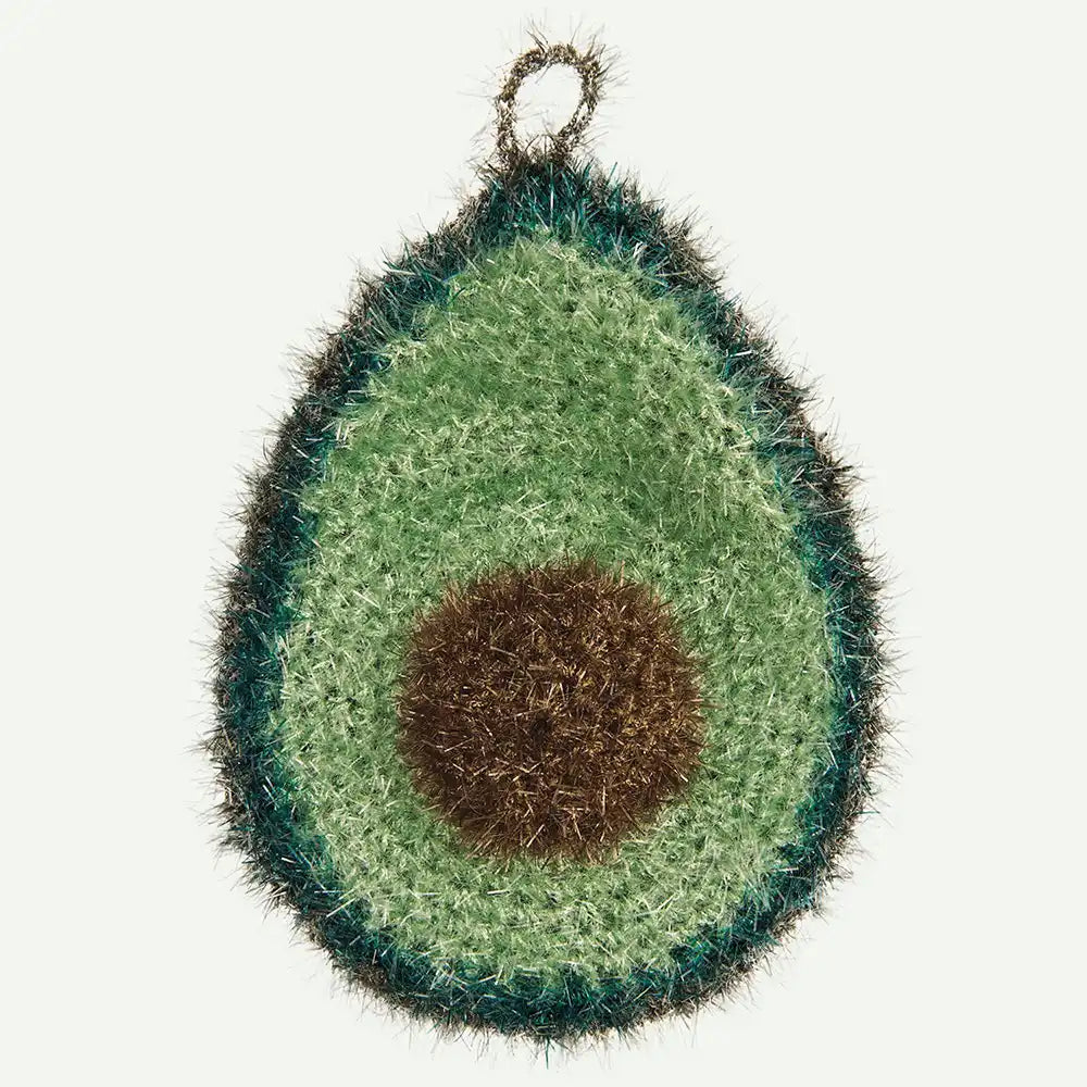 Spülschwamm Avocado (Häkelset)