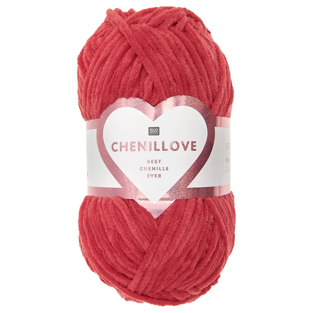 #Farbe_Rico Design Chenillove | 006 Rot