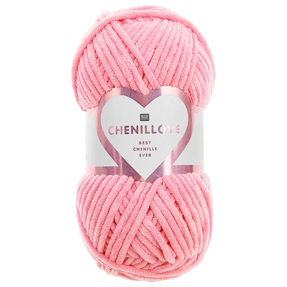 #Farbe_Rico Design Chenillove | 016 Pink
