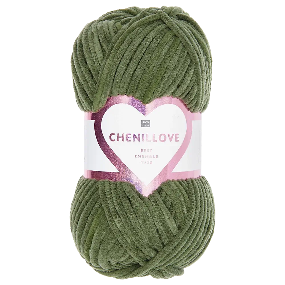 #Farbe_Rico Design Chenillove | 024 Oliv