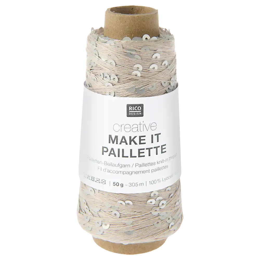 #Farbe_Rico Design Creative Make it Pailette | 01 Silber
