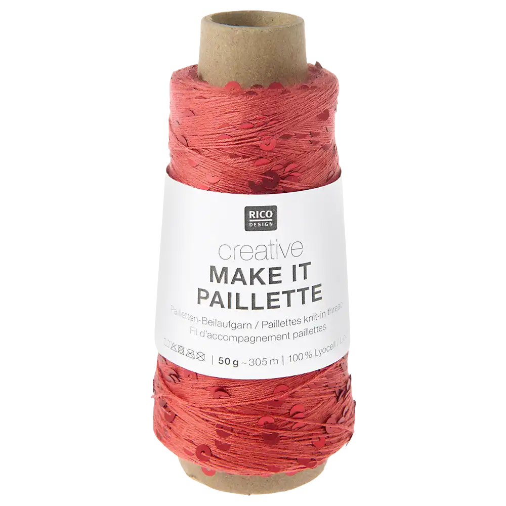 #Farbe_Rico Design Creative Make it Pailette | 004 Rot