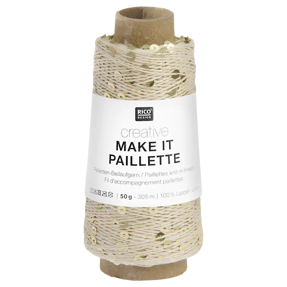 #Farbe_Rico Design Creative Make it Pailette | 011 Gold