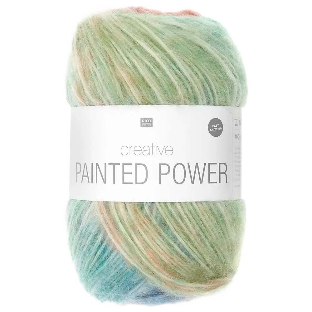 #Farbe_Rico Design Creative Painted Power | 007 Rainbow
