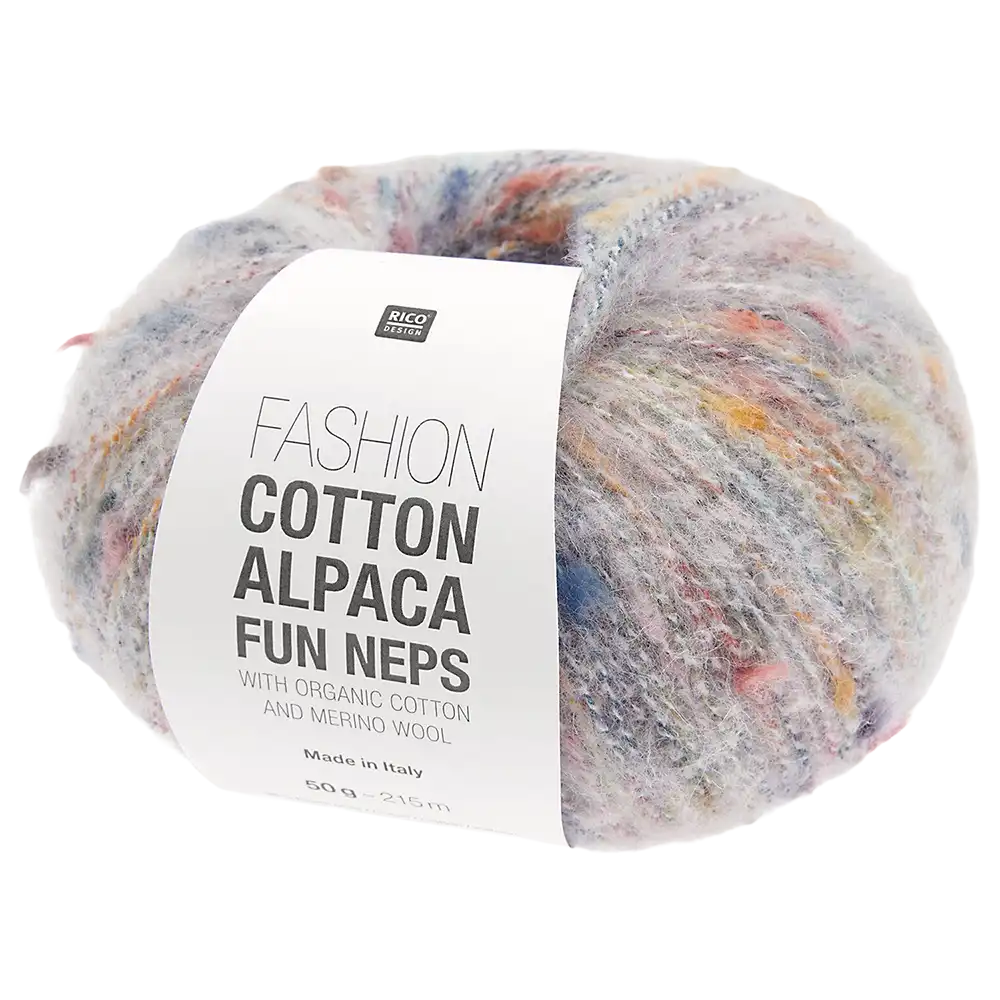 #Farbe_Rico Design Fashion Cotton Alpaca Fun Neps | 001 Natur