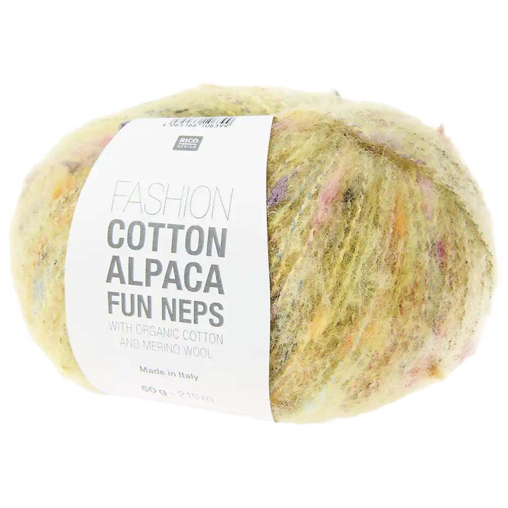 #Farbe_Rico Design Fashion Cotton Alpaca Fun Neps | 007 Vanille