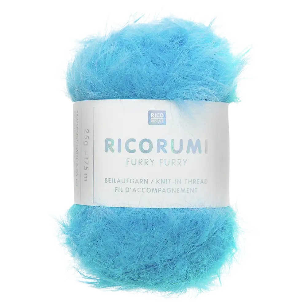 #Farbe_Rico Design Ricorumi Furry Furry | 019 Himmelblau