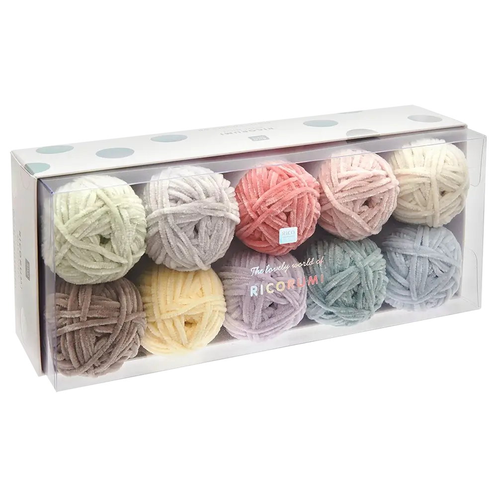 #Set_Ricorumi Nilli Nilli 10er Set | Pastell
