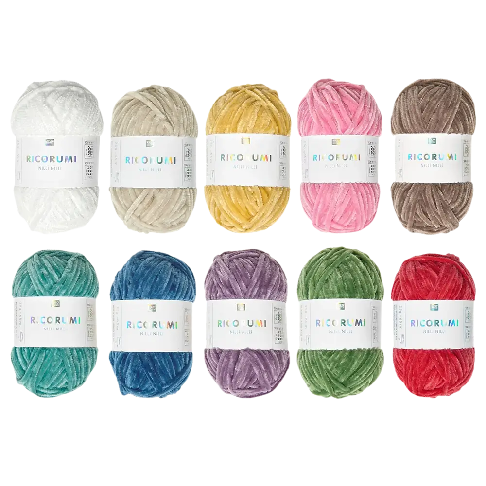#Set_Ricorumi Nilli Nilli 10er Set | Rainbow
