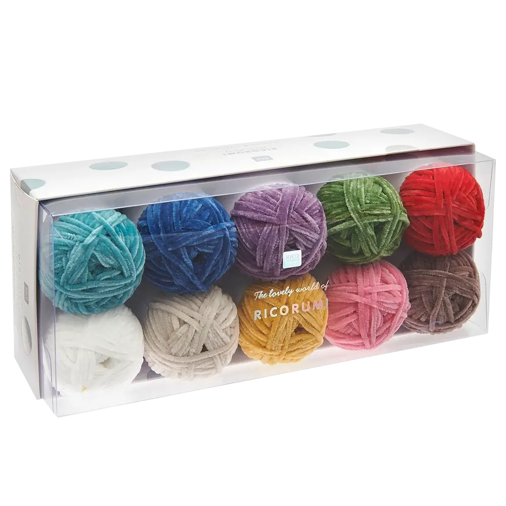 #Set_Ricorumi Nilli Nilli 10er Set | Rainbow