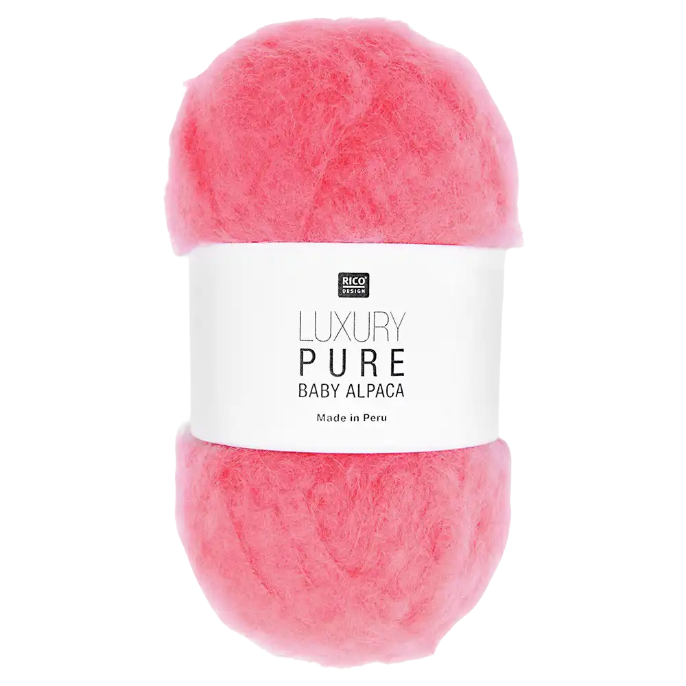 #Farbe_Rico Design Luxury Pure Baby Alpaca | 002 Koralle