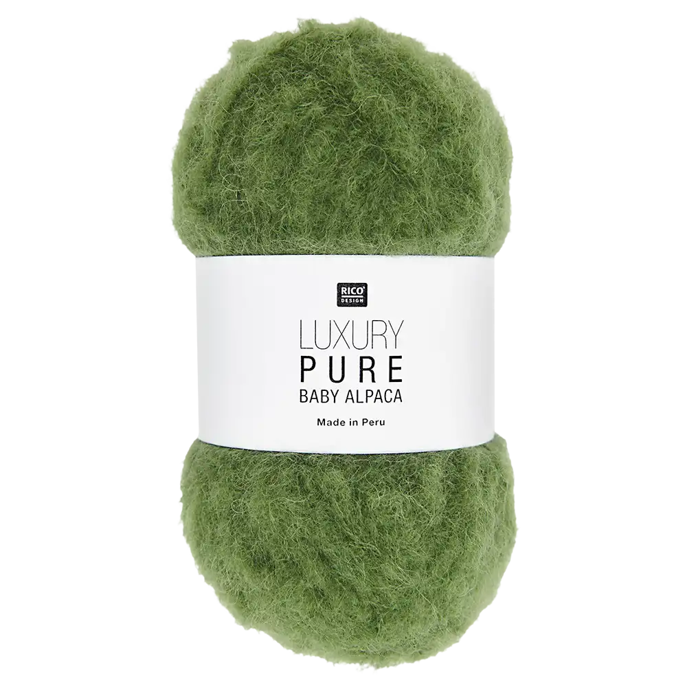#Farbe_Rico Design Luxury Pure Baby Alpaca | 008 Oliv