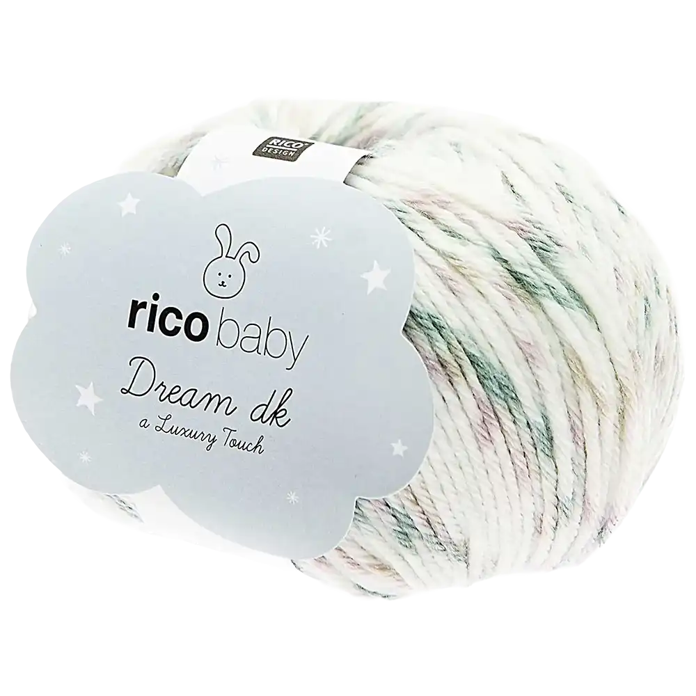 #Farbe_Rico Design Rico Baby Dream | 015 Aquakonfetti
