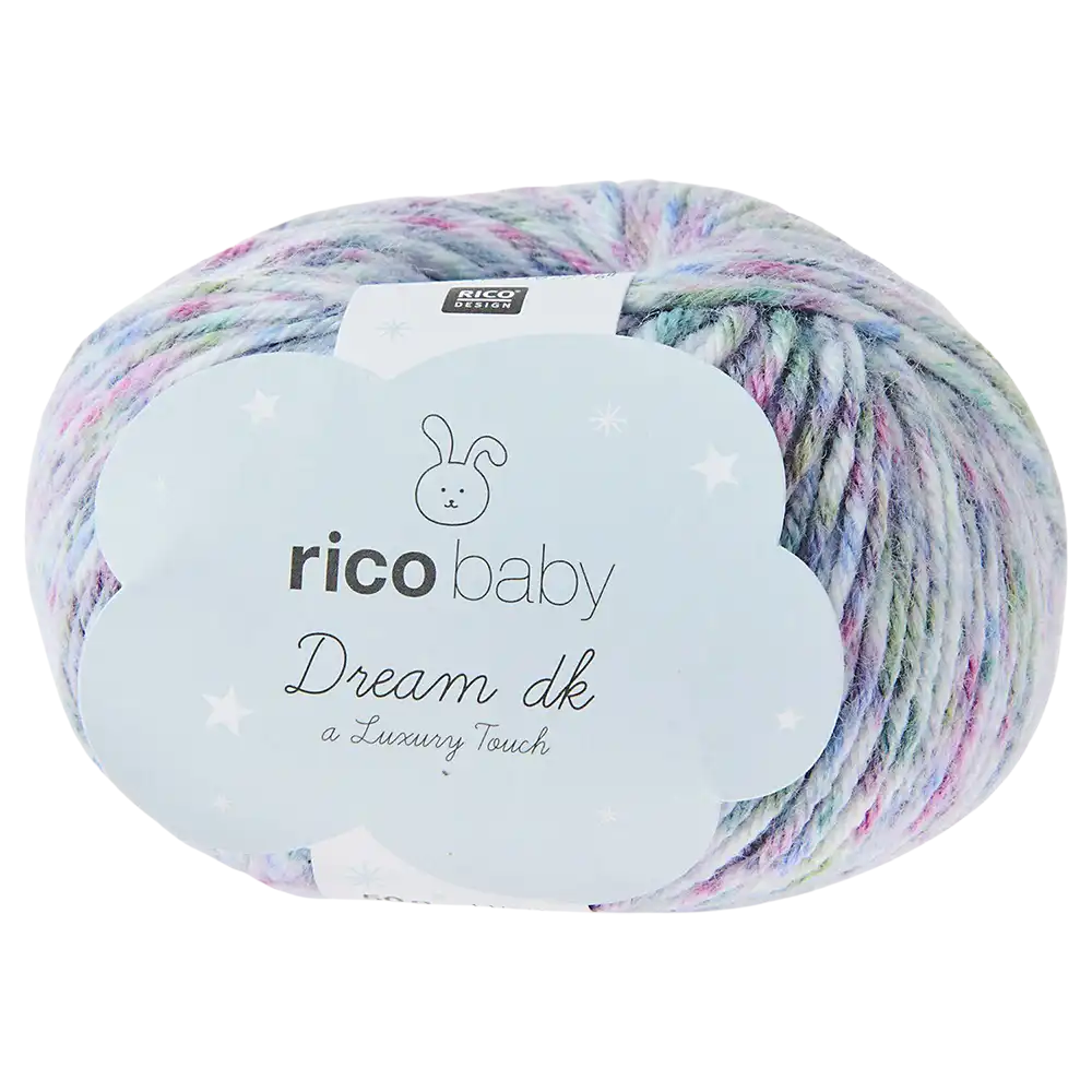 #Farbe_Rico Design Rico Baby Dream | 037 Rainbow Spray