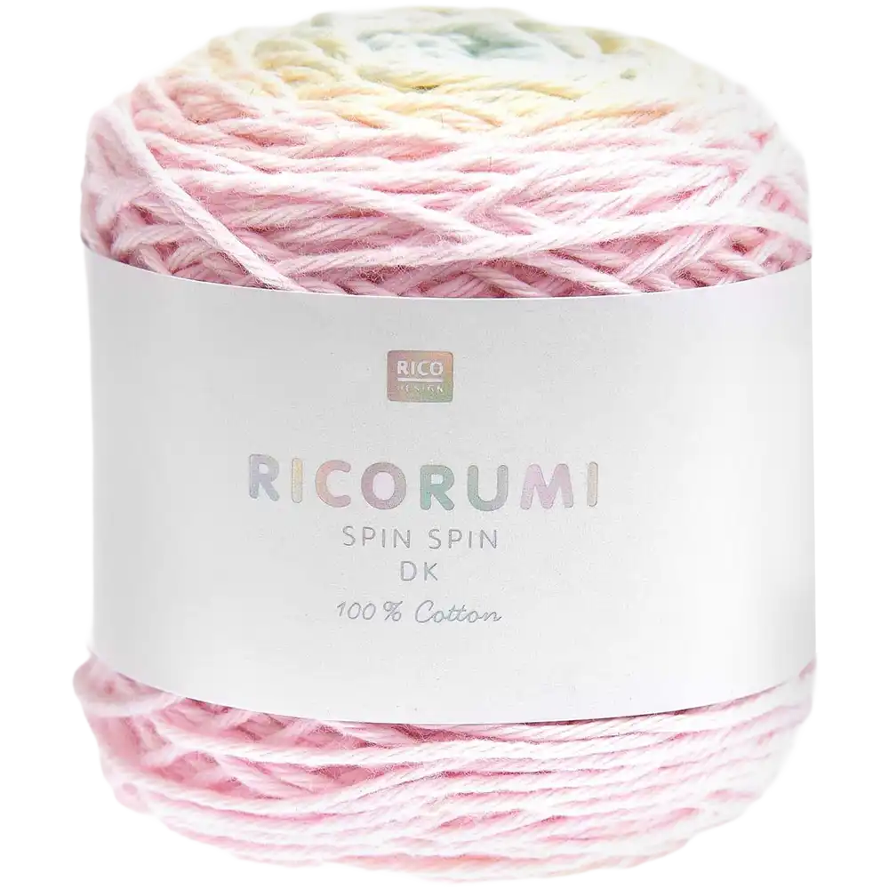 #Farbe_ Rico-Design Ricorumi Spin Spin dk | 017 Pastell Rainbow