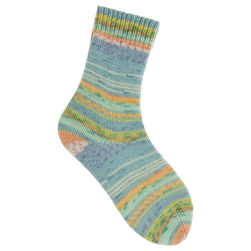#Farbe_Rico Design Socks Bamboo Norwegian Style | 065 Skies