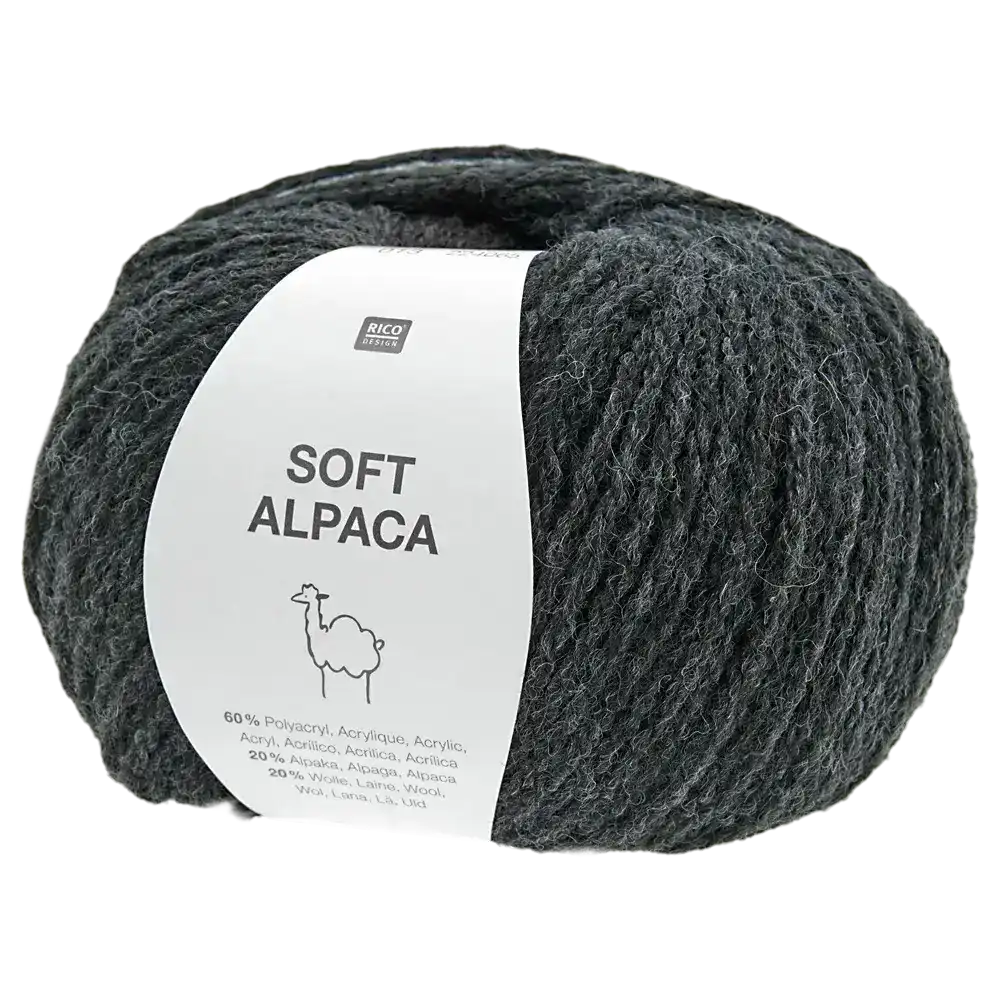 #Farbe_Rico Design Soft Alpaca | 019 Schiefer