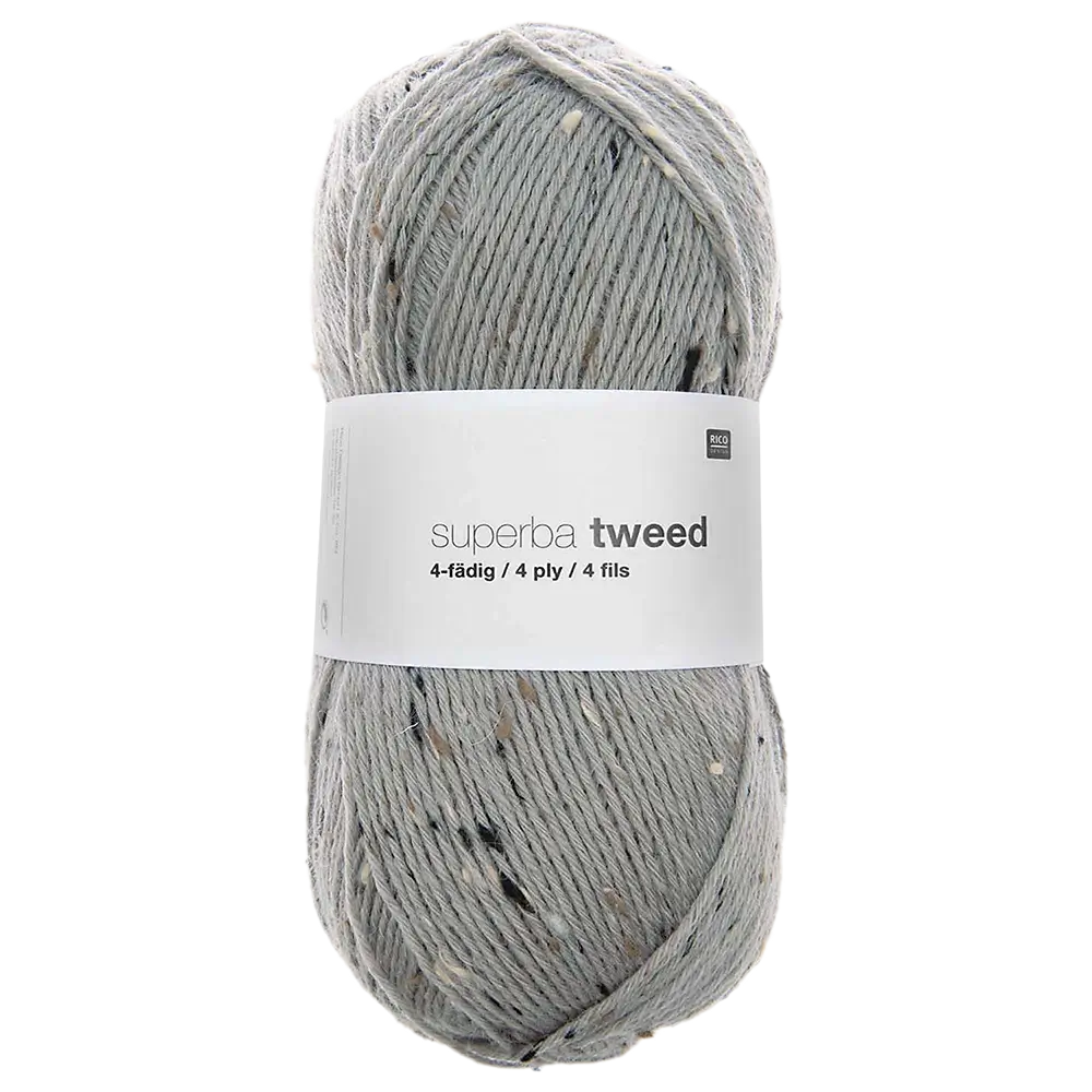 #Farbe_Rico Design Superba Tweed 4-fädig | 002 Mauve