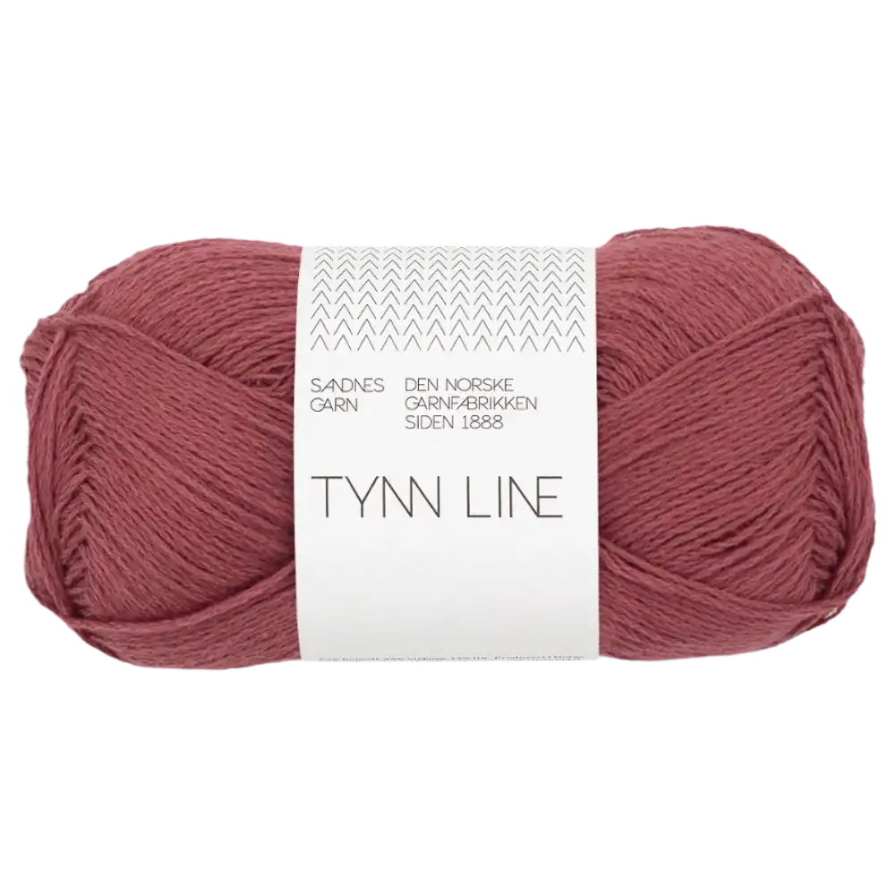 #Farbe_Sandnes Tynn Line | 4353 Rustic Rose