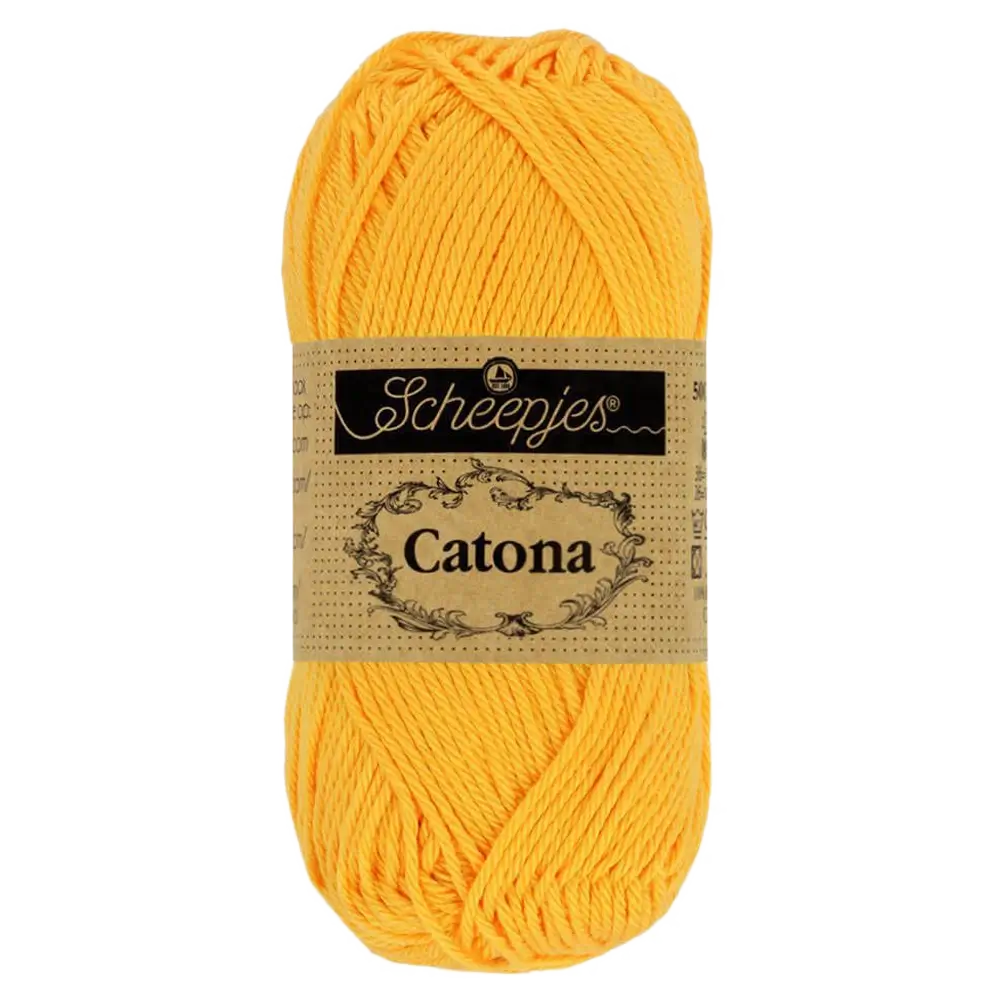#Farbe_Scheepjes Catona | 208 Yellow Gold