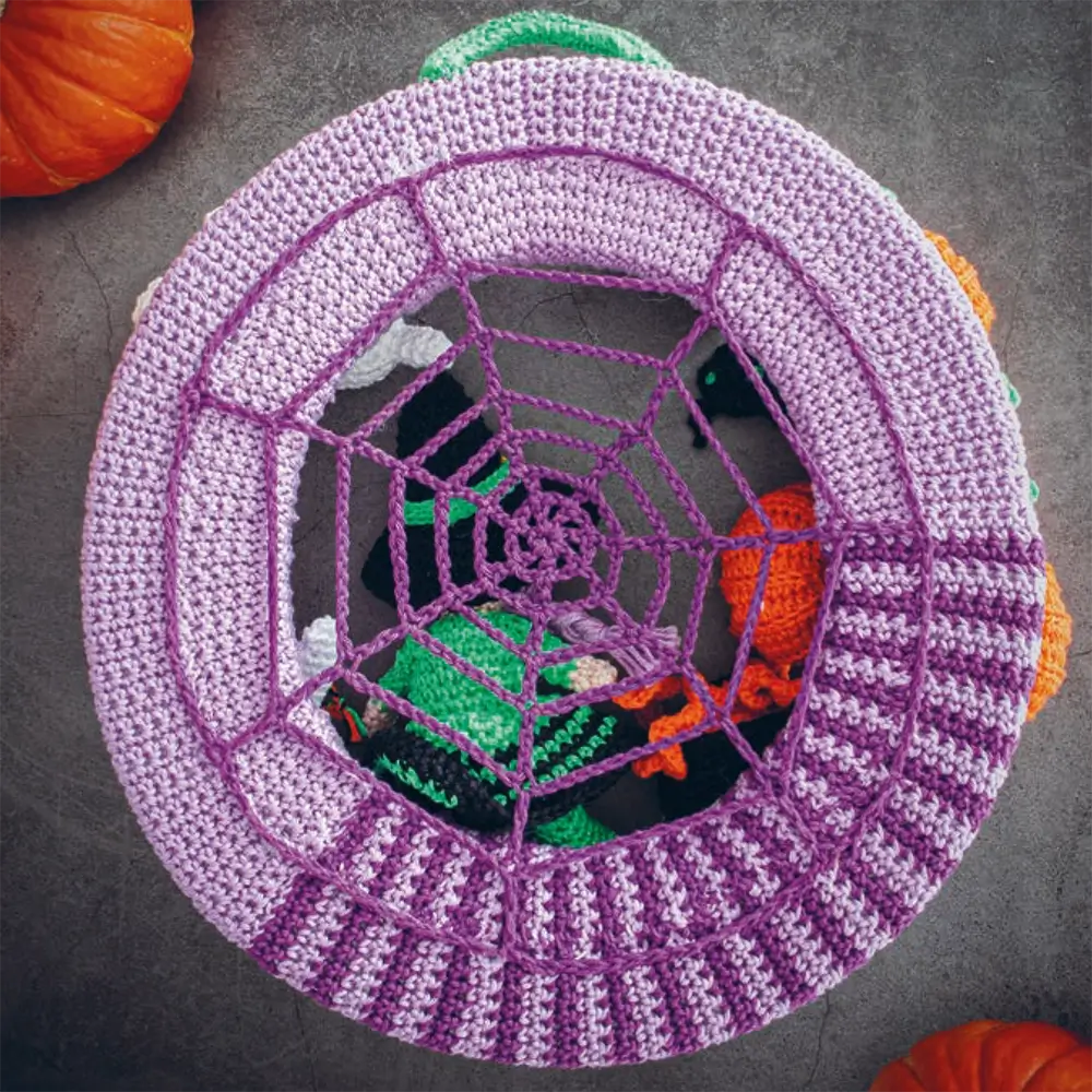 Amigurumi Türkranz Halloween Wreath (Häkelset)