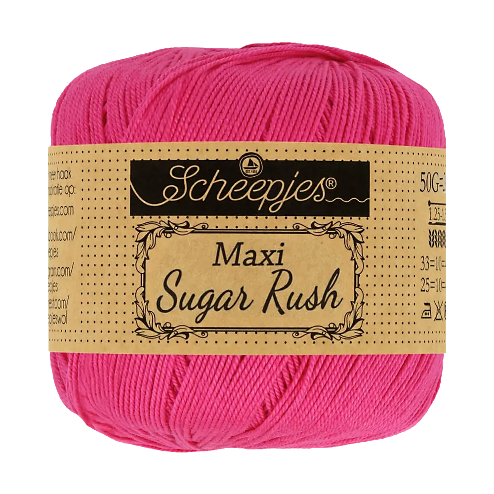 #Farbe_Scheepjes Maxi Sugar Rush | 786 Fuchsia