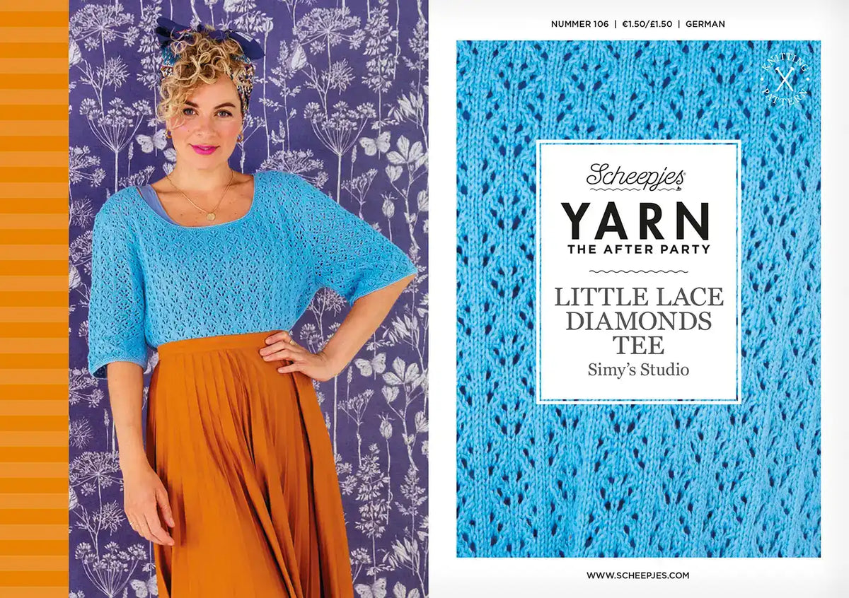 Shirt Little Lace Diamonds (Strickanleitung)