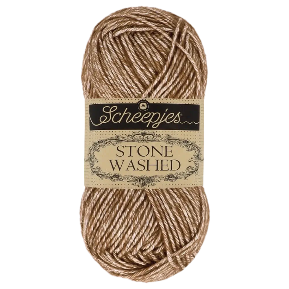 #Farbe_Scheepjes Stone Washed | 822 Brown Agate